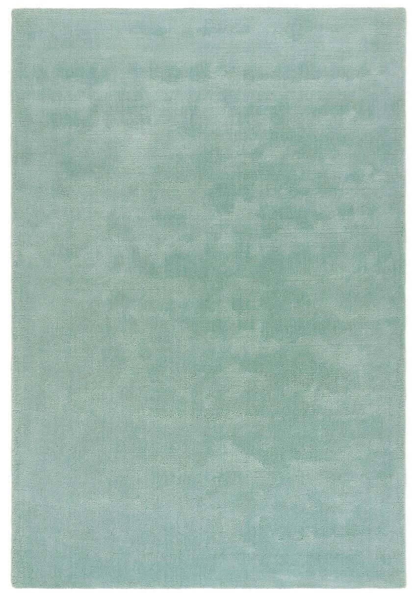 Hush Solid Aqua Luxury Rug - Bargainia.com - 