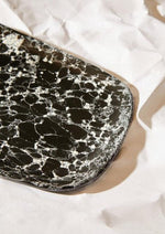 Hygge Large Black Marble Effect Serving Platter - Bargainia.com - 5018705452722