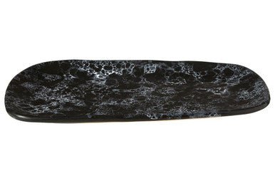 Hygge Large Black Marble Effect Serving Platter - Bargainia.com - 5018705452722