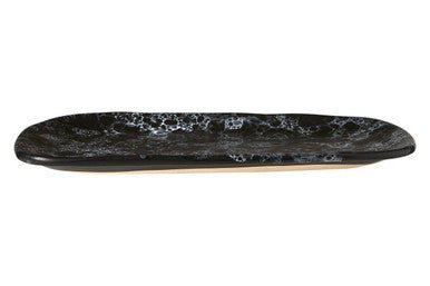 Hygge Large Black Marble Effect Serving Platter - Bargainia.com - 5018705452722