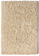 Imperial Ivory Shaggy Pile Wool Rug - Bargainia.com - 