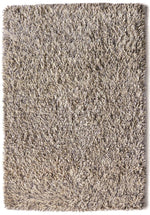 Imperial Mid Grey Mix Shaggy Pile Wool Rug - Bargainia.com - 