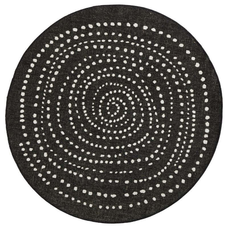 Indoor Outdoor Bali Reversible Round Rug - Bargainia.com - 