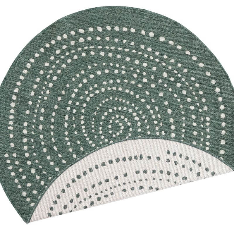 Indoor Outdoor Bali Reversible Round Rug - Bargainia.com - 
