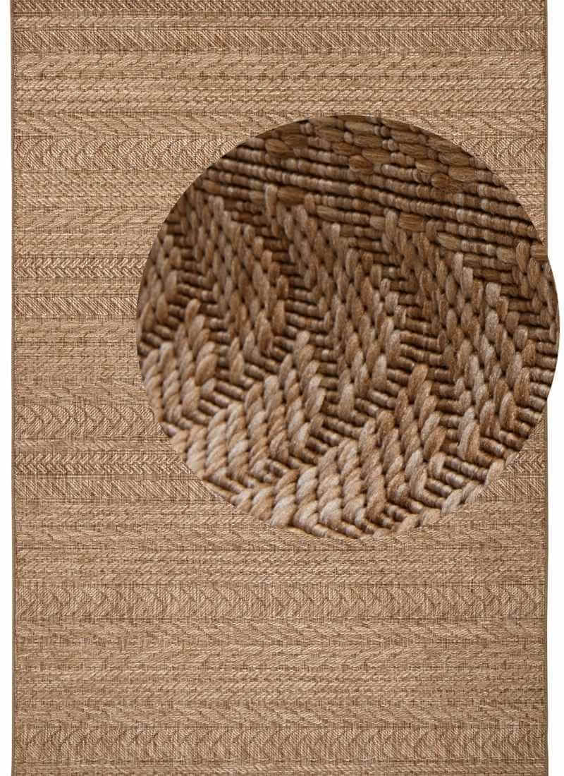 Indoor Outdoor Granado Rug – Chevron Design - Bargainia.com - 4260648234342 - 103995-80x150