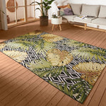 Indoor - Outdoor Leaves Noble Rug - Bargainia.com - 