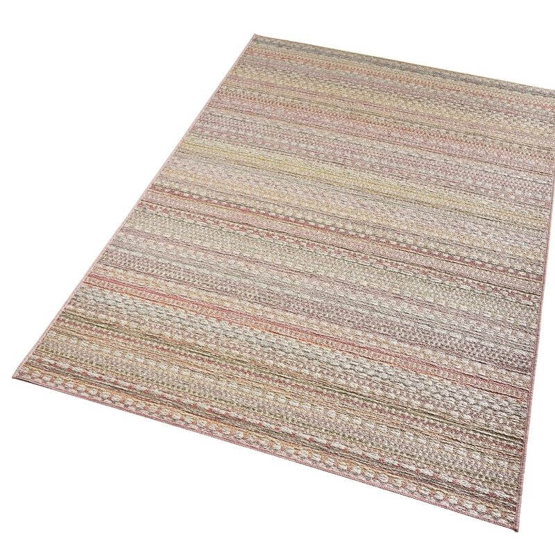 Indoor Outdoor Rug Pine – Boho Stripe Design - Bargainia.com - 