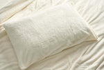Ivory Cream Teddy Fleece Duvet & Two Pillow Covers Set Super Soft - Hibernate Cosy Collection - Bargainia.com - 