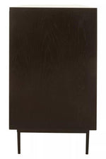 Jakara Black Finish Sideboard with 4 Doors and 3 Drawers - Bargainia.com - 5018705496450