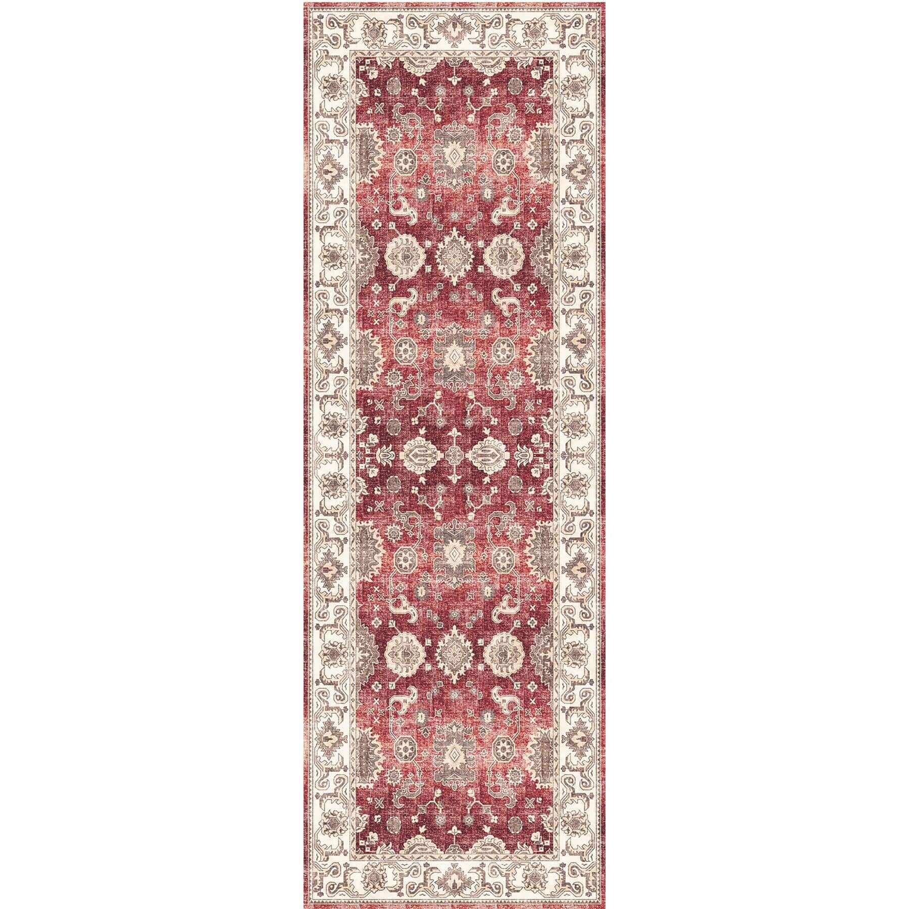 Jasru Vintage Washable Rug - Bargainia.com - 5060827251417 - SIL003007
