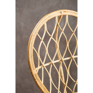 Java Natural Rattan Curved Chair - Bargainia.com - 5018705957364