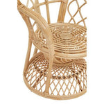 Java Natural Rattan Curved Chair - Bargainia.com - 5018705957364