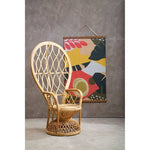 Java Natural Rattan Curved Chair - Bargainia.com - 5018705957364