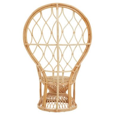 Java Natural Rattan Curved Chair - Bargainia.com - 5018705957364