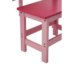 Jordan Childrens Pink Desk And Stool - Bargainia.com - 5018705693866
