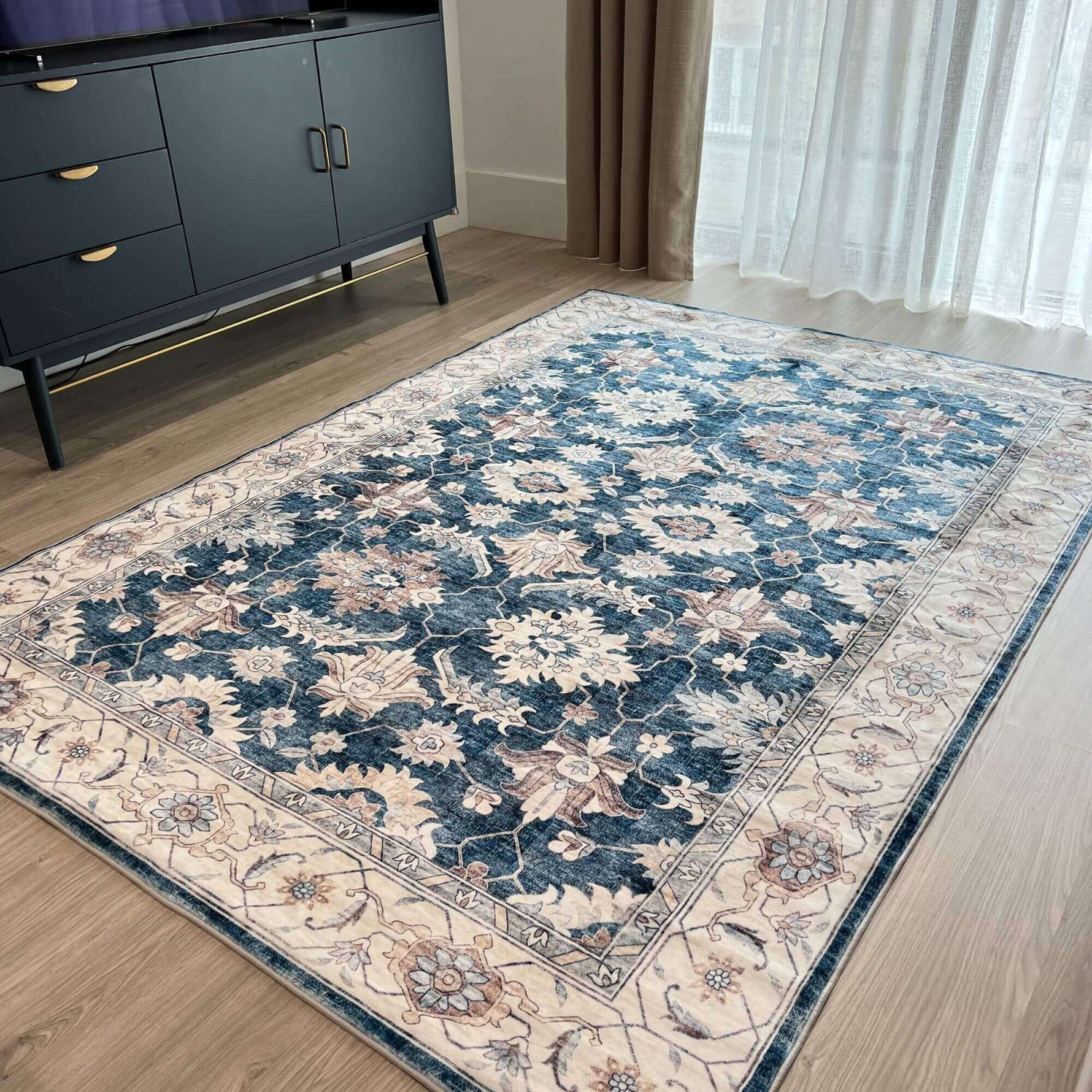 Jurdar Vintage Washable Rug - Bargainia.com - 