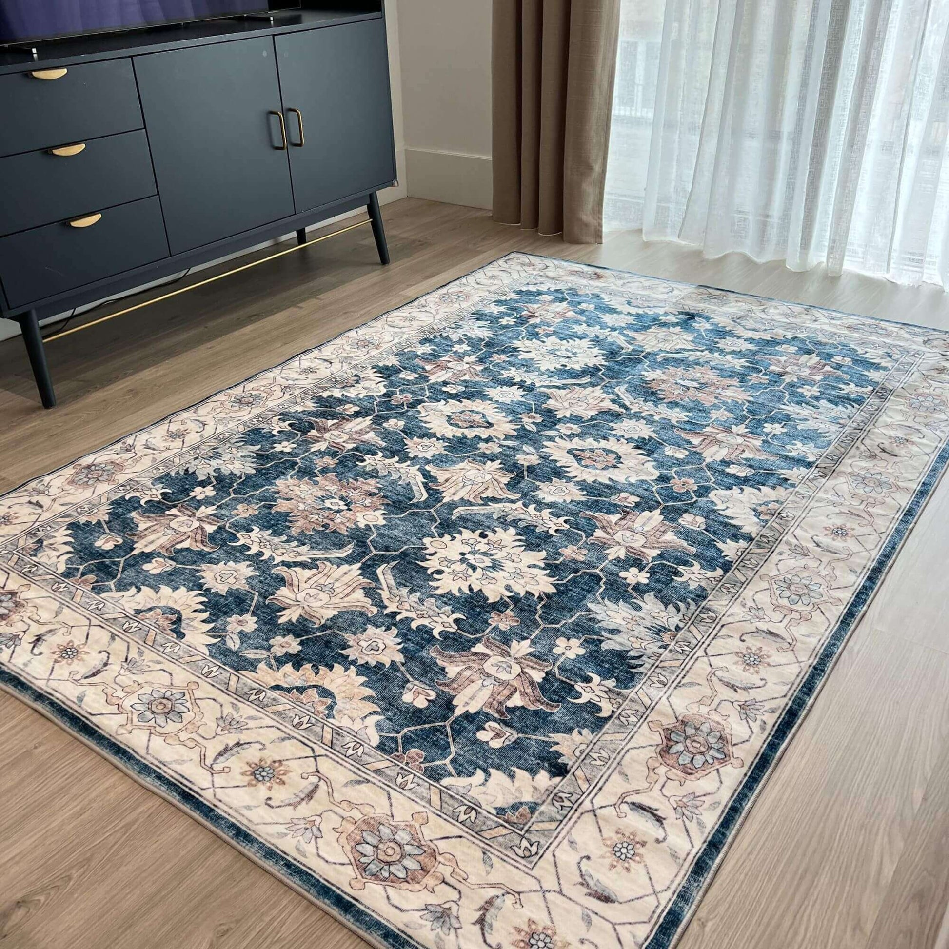 Jurdar Vintage Washable Rug - Bargainia.com - 5060827251226 - SIL001004