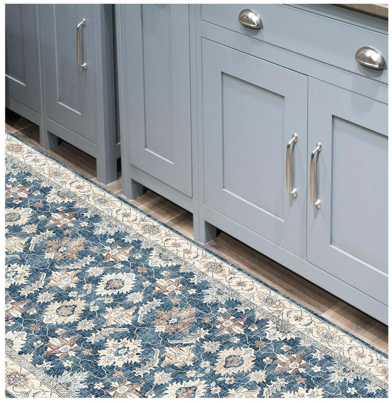 Jurdar Vintage Washable Rug - Bargainia.com - 