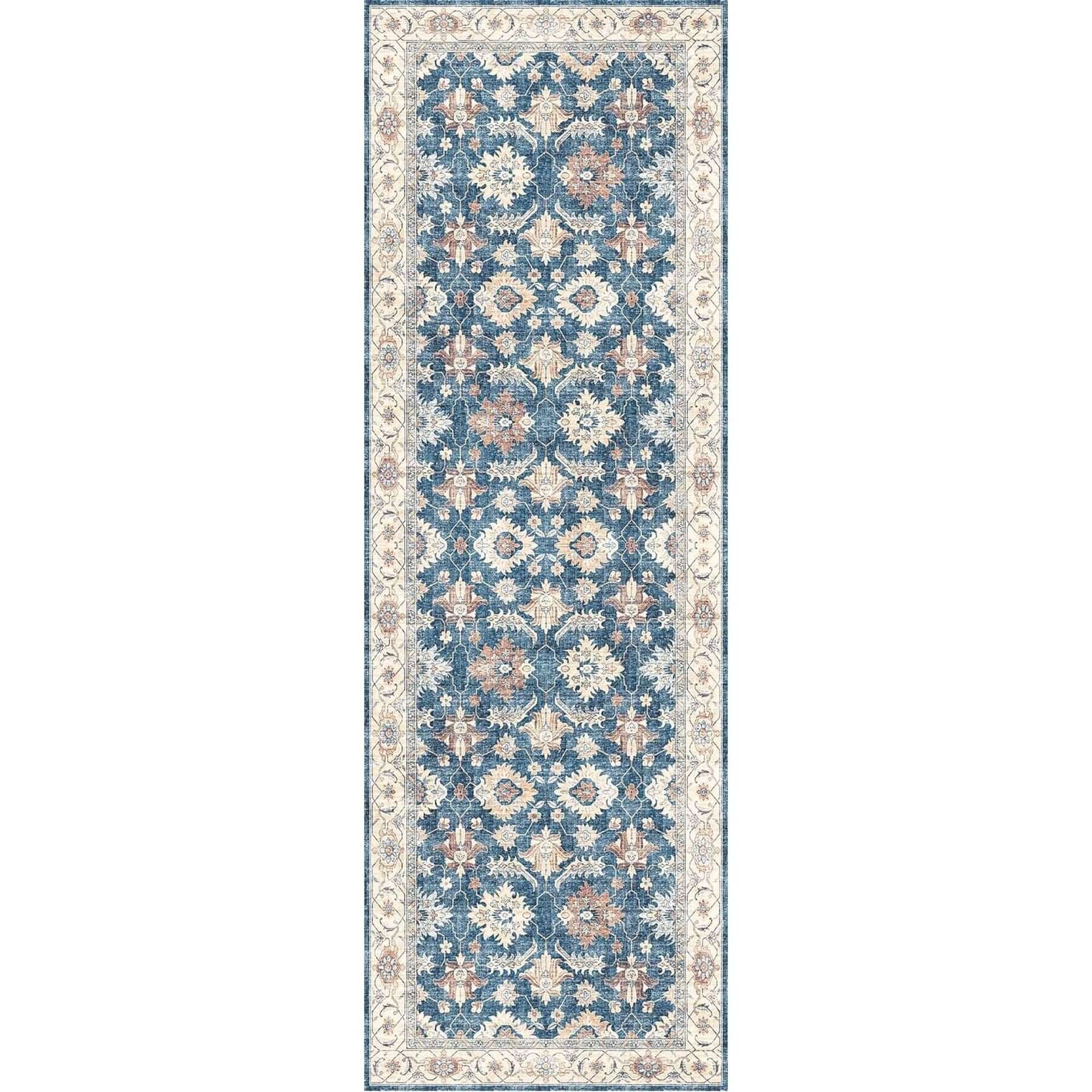Jurdar Vintage Washable Rug - Bargainia.com - 5060827251387 - SIL003004