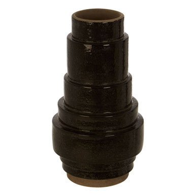 Kaga Black Earthenware Vase - Bargainia.com - 5018705455396