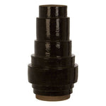 Kaga Black Earthenware Vase - Bargainia.com - 5018705455396