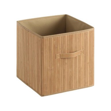 Kankyo Natural Bamboo Storage Box with Handles - Bargainia.com - 5018705336725