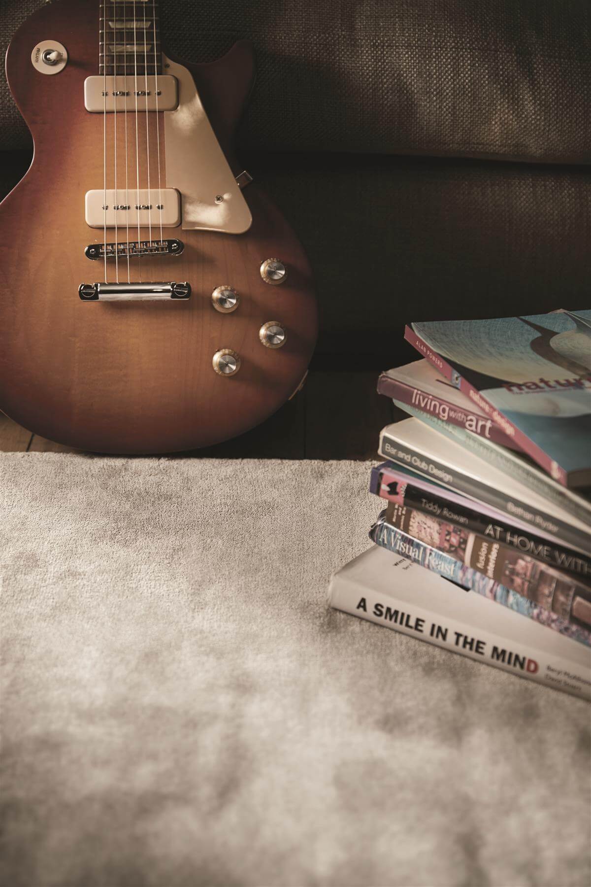 Karma Grey Solid Luxury Viscose Rug - Bargainia.com - 