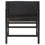 Kendari Black Teak Wood Frame Armchair - Bargainia.com - 5018705457307