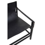 Kendari Black Teak Wood Frame Armchair - Bargainia.com - 5018705457307