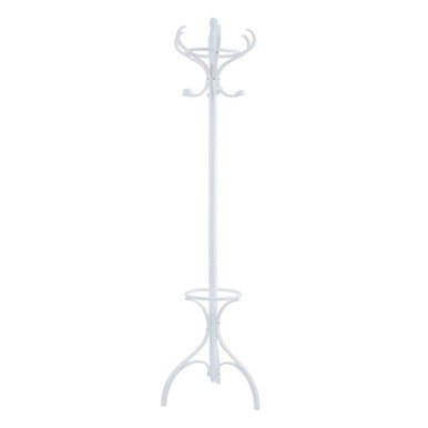 Kennedy 184cm White Finish Floor Standing Coat Stand - Bargainia.com - 5018705528670