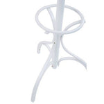 Kennedy 184cm White Finish Floor Standing Coat Stand - Bargainia.com - 5018705528670
