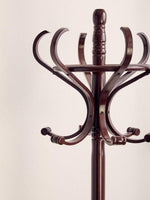 Kennedy Mahogany Finish Coat Stand - Bargainia.com - 5018705538198