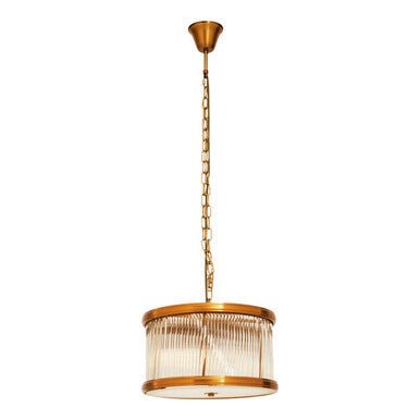 Kensington Townhouse 5 Bulb Small Bronze Pendant Light - Bargainia.com - 5018705949437