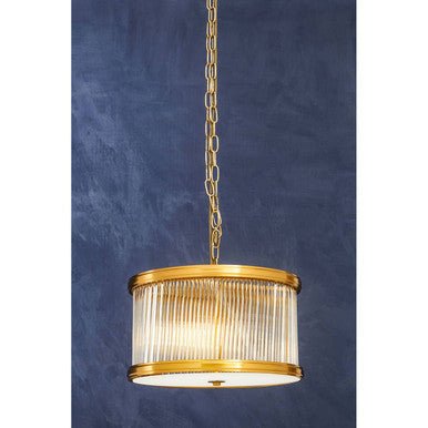 Kensington Townhouse 5 Bulb Small Bronze Pendant Light - Bargainia.com - 5018705949437