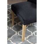 Kensington Townhouse Black Buttoned Dining Chair - Bargainia.com - 5018705453859