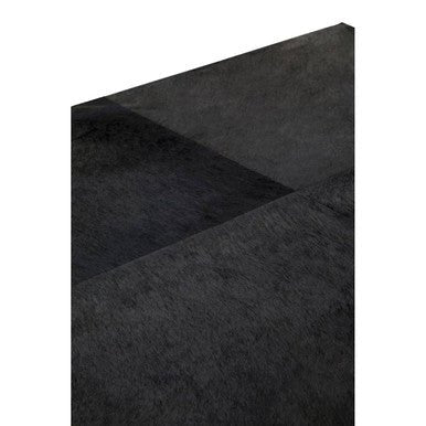 Kensington Townhouse Hair On Leather Black And Gold Coffee Table - Bargainia.com - 5018705973883