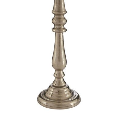Kensington Townhouse Small Nickel Candle Holder - Bargainia.com - 5018705392752