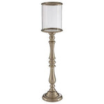 Kensington Townhouse Small Nickel Candle Holder - Bargainia.com - 5018705392752