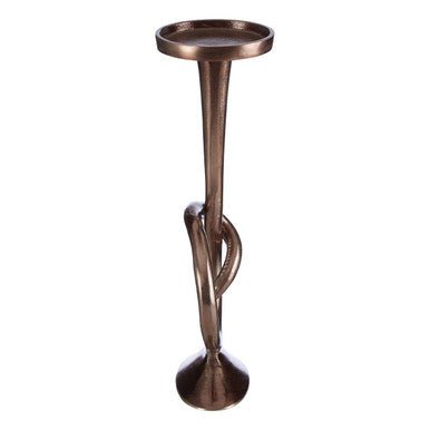 Kensington Townhouse Twist Bronze Candle Holder - Bargainia.com - 5018705427461