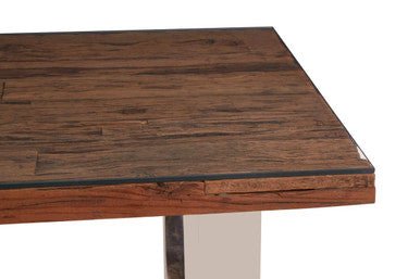 Kerala Natural U Shaped Base Dining Table - Bargainia.com - 5018705480732