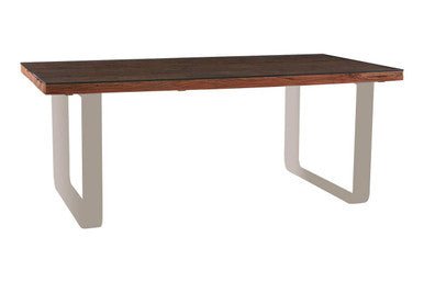 Kerala Natural U Shaped Base Dining Table - Bargainia.com - 5018705480732