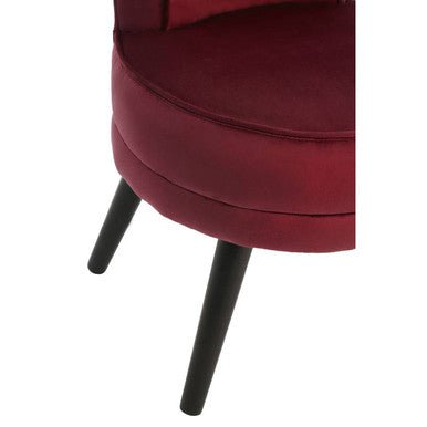 Kids Loretta Wine Velvet Chair - Bargainia.com - 5018705945743