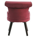 Kids Loretta Wine Velvet Chair - Bargainia.com - 5018705945743