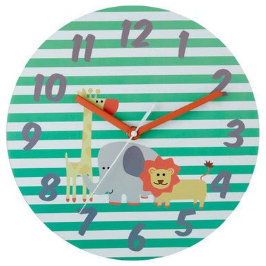 Kids Safari Wall Clock - Bargainia.com - 5018705367590