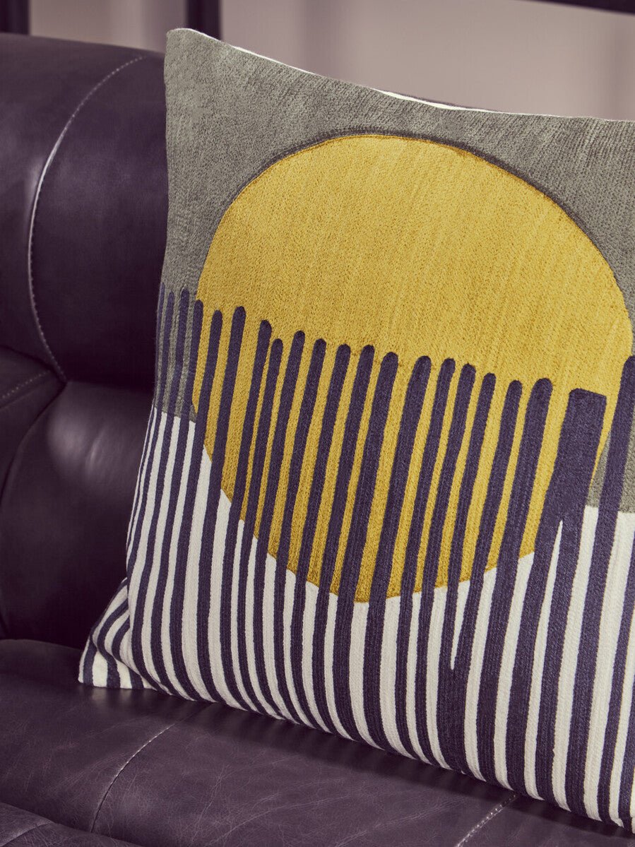 King Antique Black Left Arm Leather Modular Chaise Sofa - Bargainia.com - 