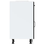 Kitchen Base Cabinet Kalmar Black Engineered Wood - Bargainia.com - 