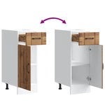 Kitchen Base Cabinet Lucca Old Wood Engineered Wood - Bargainia.com - 