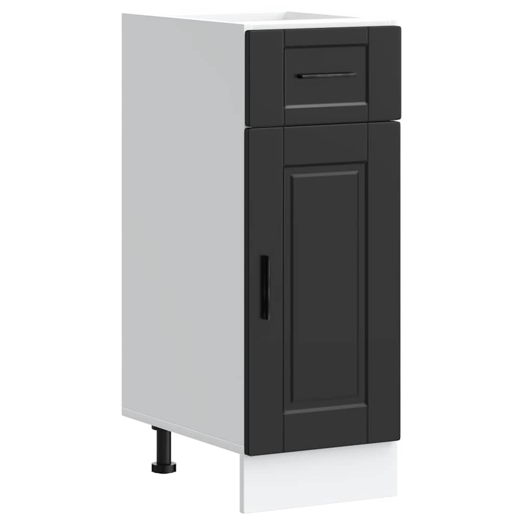 Kitchen Base Cabinet Porto Black Engineered Wood - Bargainia.com - 8721158422842 - 853938