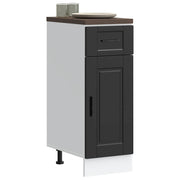 Kitchen Base Cabinet Porto Black Engineered Wood - Bargainia.com - 8721158422842 - 853938