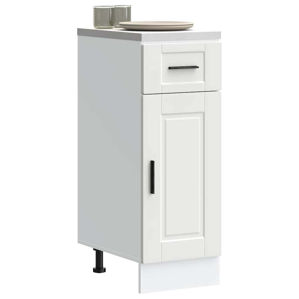 Kitchen Base Cabinet Porto White Engineered Wood - Bargainia.com - 8721158422835 - 853937